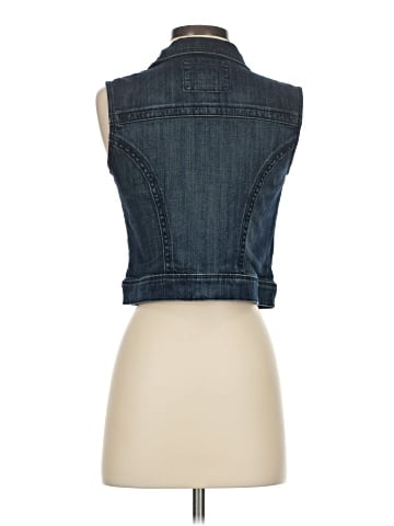 LC Lauren Conrad Denim Vest (view 2)