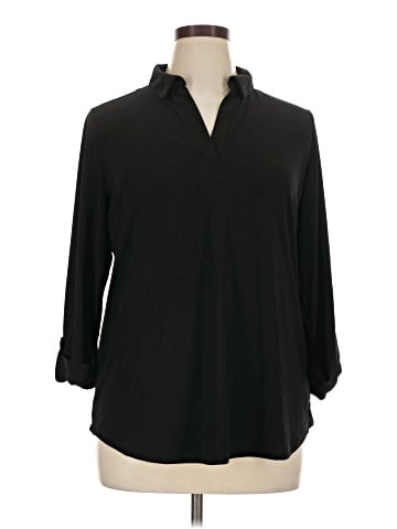 Jones New York Signature 3/4 Sleeve Blouse (view 1)