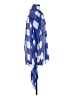 Balenciaga Checkered-gingham Blue Tie Neck Blouse Size EU (IT) 40 / US 4 - photo 4