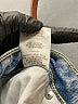 Just Black Hearts Blue Jeans Size 25 waist - photo 8
