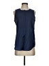 Theory Blue Sleeveless Blouse Size S - photo 1