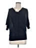 Halogen Blue 3/4 Sleeve Top Size Med Petite - photo 1