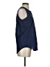 Theory Blue Sleeveless Blouse Size S - photo 4