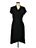 Ann Taylor LOFT Solid Black Cocktail Dress Size M - photo 1