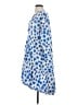 Zara Print Blue Casual Dress Size S - photo 5
