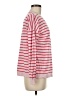 J.Crew Factory Store 100% Cotton Stripes Pink Pullover Sweater Size M - photo 4