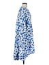 Zara Print Blue Casual Dress Size S - photo 4