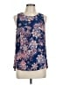 Pale Sky 100% Rayon Blue Sleeveless Blouse Size L - photo 1
