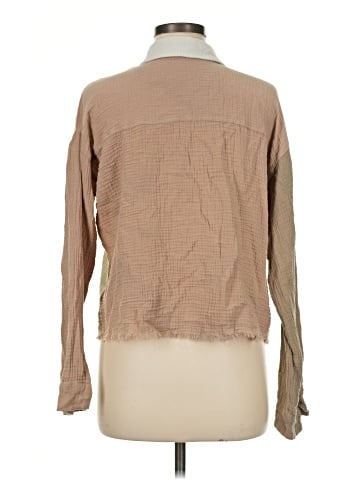 Hem & Thread Long Sleeve Button-Down Shirt (view 2)