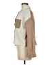 Hem & Thread 100% Cotton Color Block Brown Long Sleeve Button-Down Shirt Size M - photo 5