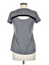 Danskin Now 100% Polyester Metallic Gray Active T-Shirt Size 8 - photo 2