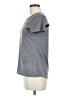 Danskin Now 100% Polyester Metallic Gray Active T-Shirt Size 8 - photo 5