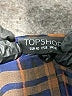 Topshop 100% Polyester Blue 3/4 Sleeve Blouse Size 8 - photo 7