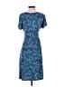 L.L.Bean Paisley Blue Casual Dress Size S (petite) - photo 2