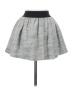 Aqua Houndstooth Gray Casual Skirt Size S - photo 1