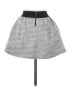 Aqua Houndstooth Gray Casual Skirt Size S - photo 2