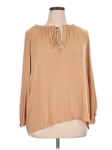 Ann Taylor Long Sleeve Blouse (view 1)