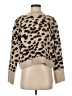 H&M Animal Print Tan Pullover Sweater Size S - photo 1