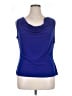 Calvin Klein Blue Sleeveless Blouse Size XL - photo 1