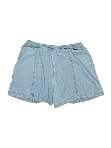 Madewell Denim Easy Pull-On Shorts in Rathmore Wash (view 2)