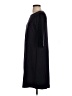 Lands' End Solid Black Casual Dress Size S - photo 5