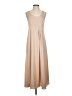 Unbranded Solid Tan Casual Dress Size S - photo 1