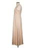 Unbranded Solid Tan Casual Dress Size S - photo 5