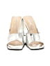 Jessica Simpson Metallic Silver Sandals Size 7 - photo 2