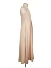 Unbranded Solid Tan Casual Dress Size S - photo 4