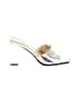 Jessica Simpson Metallic Silver Sandals Size 7 - photo 1