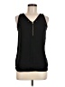 Express 100% Polyester Black Sleeveless Blouse Size M - photo 1