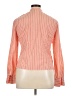 Nine West Stripes Orange Long Sleeve Blouse Size 14 - photo 2