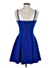 B. Darlin Solid Blue Cocktail Dress Size 3 - 4 - photo 2