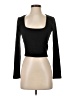 Zara Black Long Sleeve Top Size S - photo 1