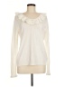 Debbie Morgan 100% Polyester Ivory Sweatshirt Size M - photo 1