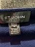 St. John Blue Short Sleeve Top Size M - photo 7