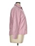 Lands' End 100% Baumwolle Stripes Pink Long Sleeve Button-Down Shirt Size 14 (petite) - photo 4