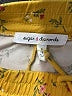 Sugar & Diamonds Floral Yellow Casual Pants Size 7 - 8 - photo 3