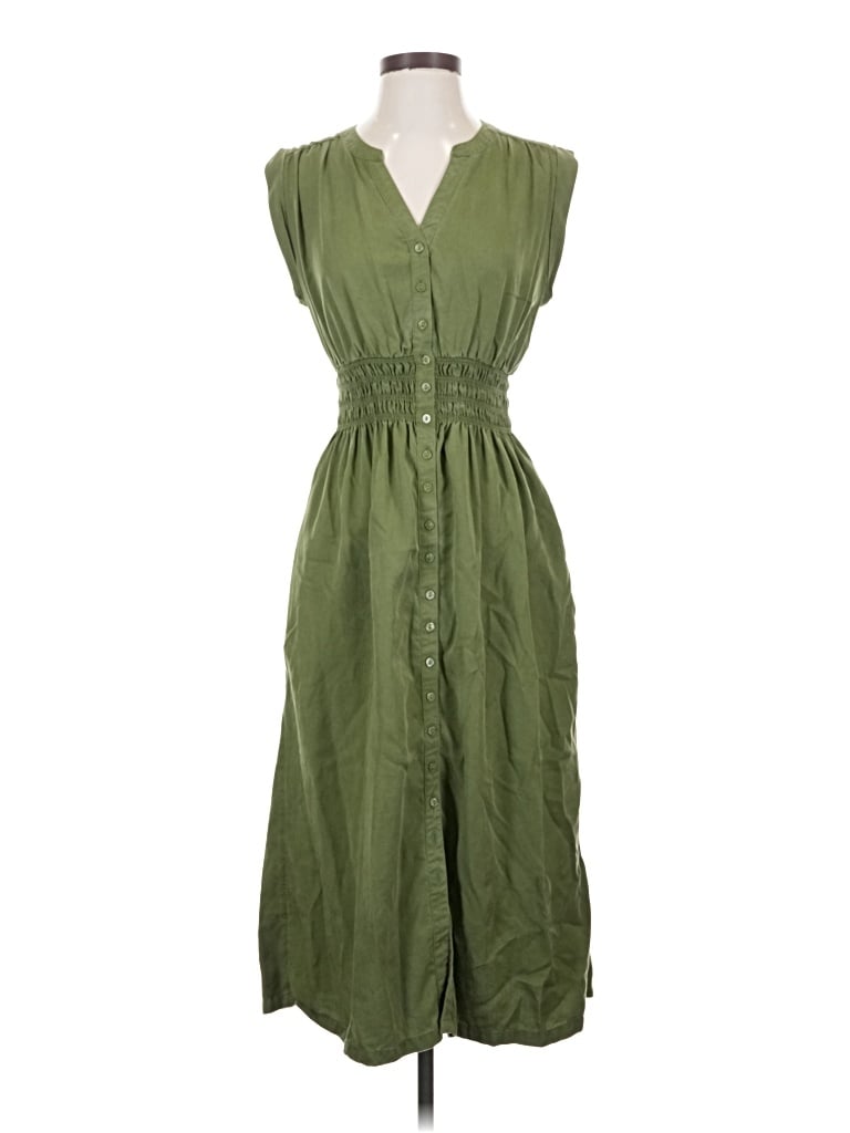 Pre-owned Levi's Casual Dress In Green