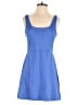 Gap Fit Solid Blue Casual Dress Size S - photo 1