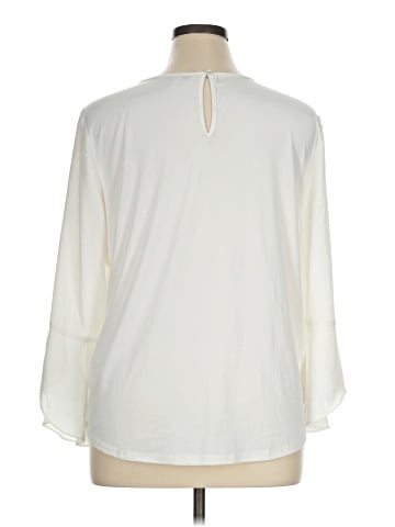 41Hawthorn 3/4 Sleeve Blouse (view 2)