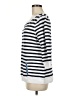 Talbots Outlet 100% Cotton Stripes White Pullover Sweater Size M - photo 5