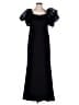 Eliza J Black Cocktail Dress Size 12 - photo 1