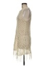 Allison Joy 100% Polyester Ivory Cocktail Dress Size M - photo 5