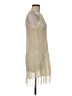 Allison Joy 100% Polyester Ivory Cocktail Dress Size M - photo 4