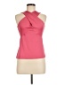 BCBGMAXAZRIA Pink Sleeveless Blouse Size M - photo 1