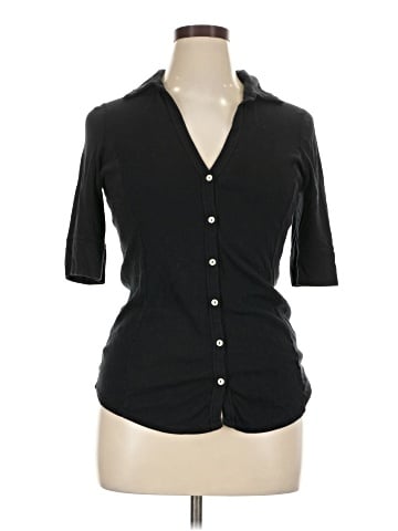 Three Dots Short Sleeve Turtleneck (view 1)