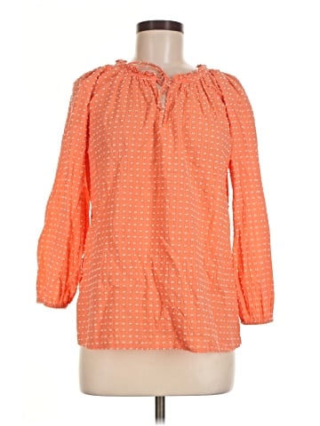 Ann Taylor LOFT 3/4 Sleeve Blouse (view 1)