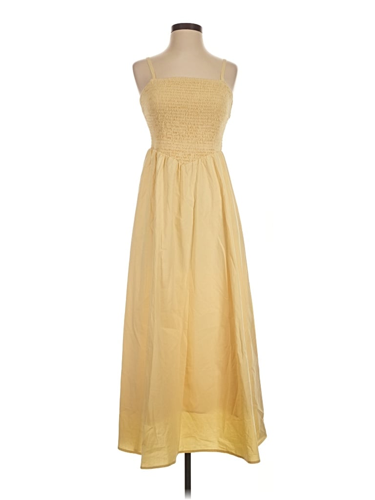 Pre-owned Prettygarden Casual Dress In Yellow