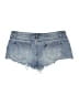 Edikted 100% Cotton Hearts Blue Denim Shorts Size XL - photo 2
